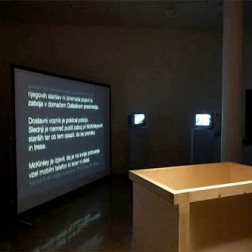 Travel in the Box II, 2009, installation view