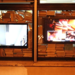 installation view / Library at Night, 2013